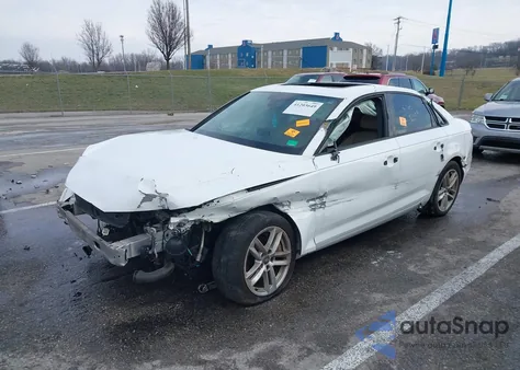 2017 Audi A4 2.0T Premium from USA, damaged, VIN WAUGNAF42HN011089